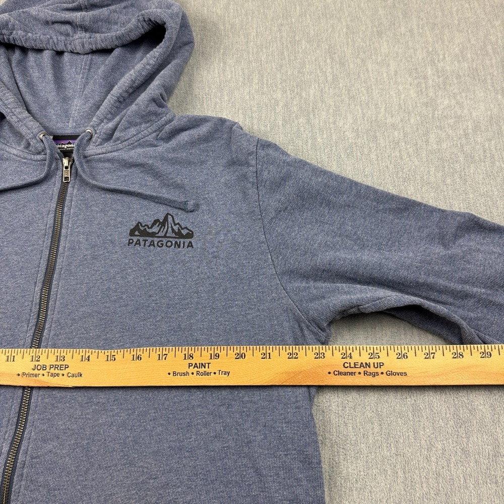 Patagonia Hoodie Mens Large Purple Fitz Roy Scope Lightweight Full-Zip Hoody - Picture 8 of 14